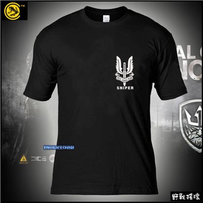 SAS 英軍空降特勤隊戰術純棉T恤