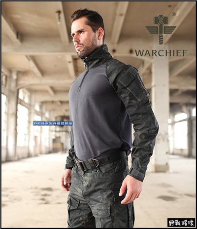 魔蠍迷彩戰術青蛙裝【MultiCam Black】上衣+褲子