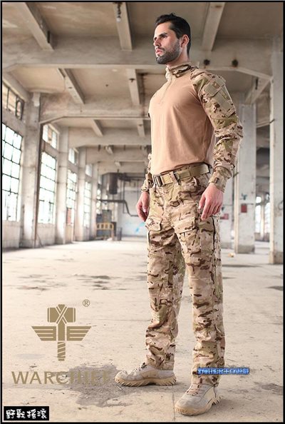 魔蠍迷彩戰術青蛙裝【Multicam Arid】上衣+褲子