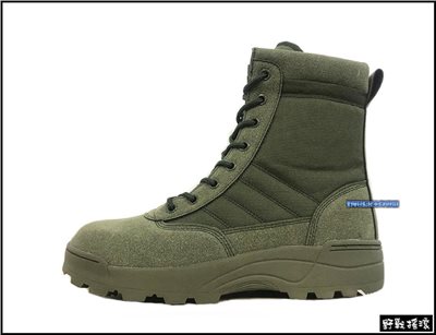 SWAT 叢林作戰勤務靴、軍靴【軍綠色】
