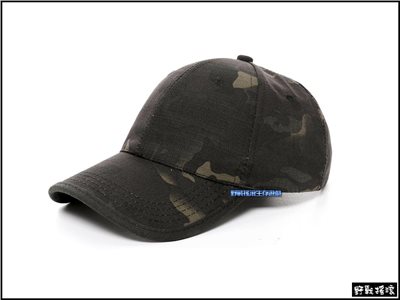 指揮官戰術棒球帽【Multicam Black】黑色多地形迷彩