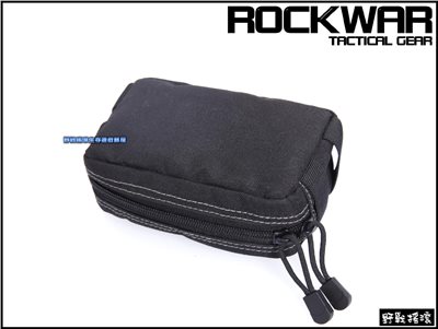 ROCKWAR 迷你橫式雜物包【黑色】