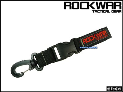 ROCKWAR 快拆式多用途配件掛勾【黑色】