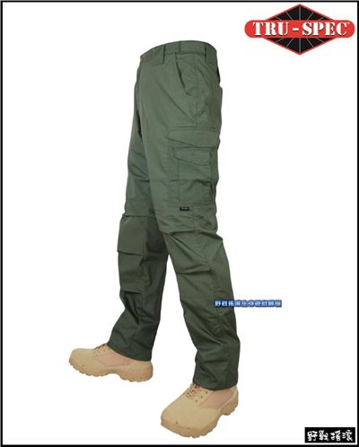 美國 TRU-SPEC 24-7 亞洲版戰術長褲【軍綠色】