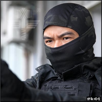 魔蠍迷彩忍者頭套【Multicam Black】