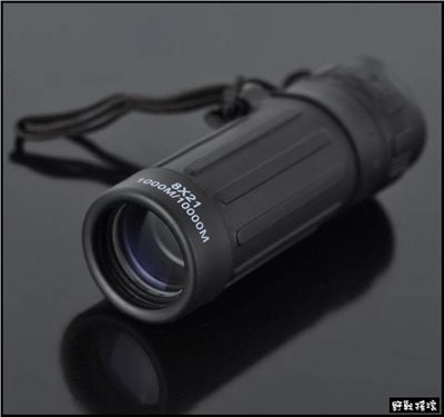 8 x 21 袖珍輕便型單筒望遠鏡