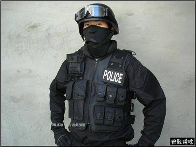 美國 POLICE 特警戰術背心