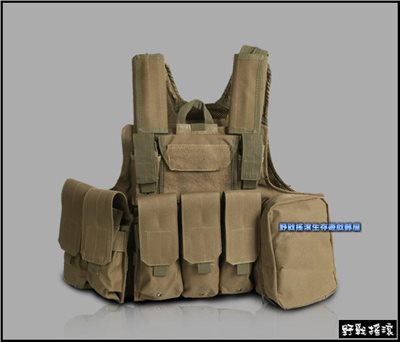 美軍 CIRAS MAR 戰術背心【狼棕色】