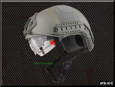 美軍 FAST傘兵盔+護目鏡 MH版【綠色】
