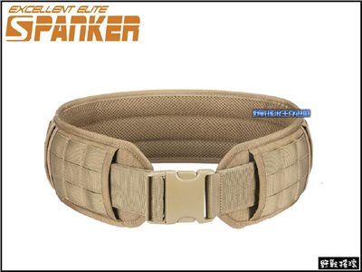 SPANKER 兩用型戰術腰封【狼棕色】