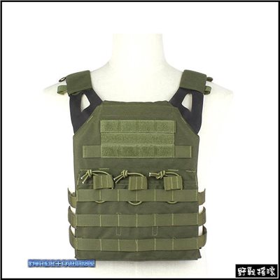 高品質 JPC 快速反應戰術背心【軍綠色】