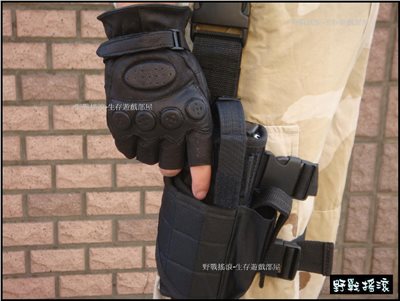 龍捲風腿掛槍套 - M92F、Glock、M1911萬用型