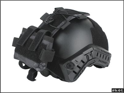 MK2 戰術頭盔包、配重袋【黑蟒蛇紋迷彩】