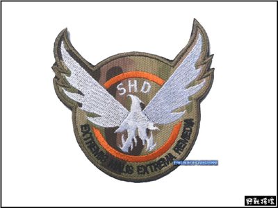 SHD 全境封鎖 刺繡臂章【Multicam】多地形迷彩