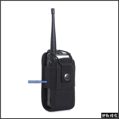 簡易型無線電袋、短對講機包【Multicam Black】