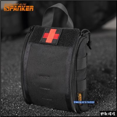 SPANKER 戰術應急醫療包、急救包【黑色】