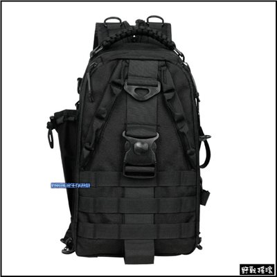 灰狐多功能戰術背包【黑色】