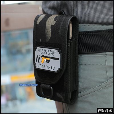 夜鷹 6吋智慧型手機袋【Multicam Black】