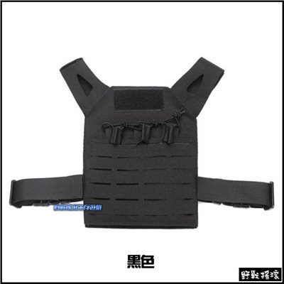 兒童版 JPC 快速反應戰術背心【黑色】