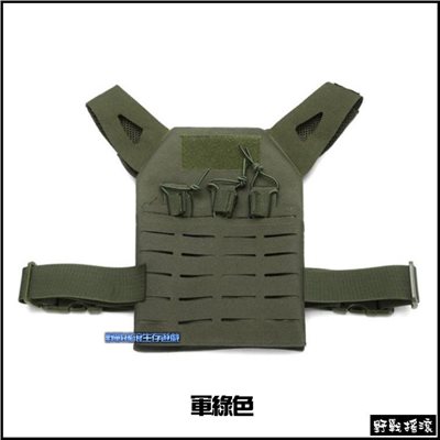 兒童版 JPC 快速反應戰術背心【軍綠色】