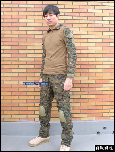 美軍 Gen2 迷彩青蛙裝【數位叢林迷彩】