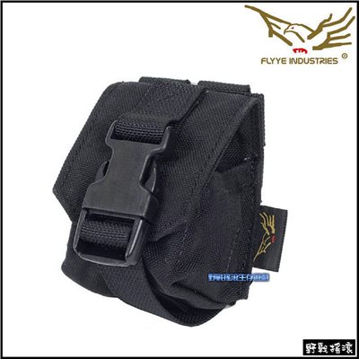 Flyye 單聯手榴彈袋【黑色、狼棕色、遊騎兵綠色】 