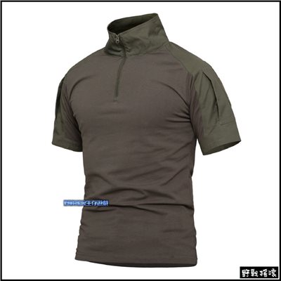 短袖青蛙裝戰術上衣【軍綠色】