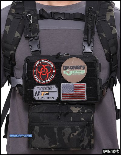 獵豹多功能戰術胸前包、胸包